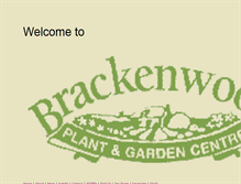 Tablet Screenshot of brackenwood-plantandgardencentre.com